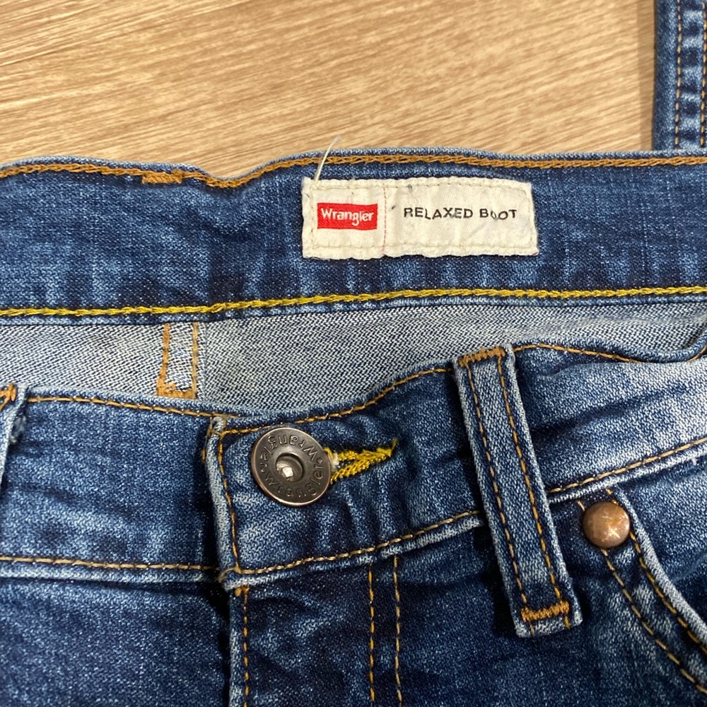 Mens Wrangler jeans 32x30 - Picture 4 of 5